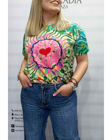 Camiseta LAGARS Corazón